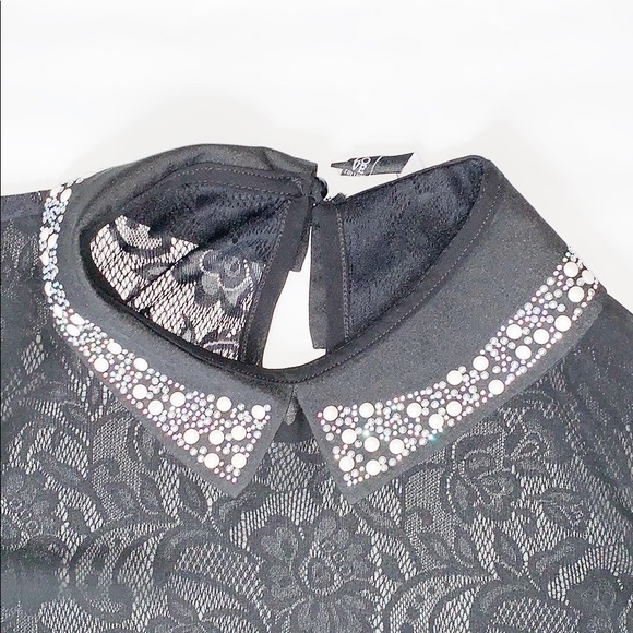 Love Culture | Sheer Top Blouse Black - Picture 2 of 6